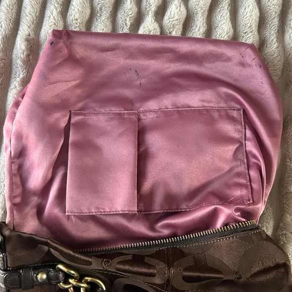 Coach Brooke Signature Brown Canvas Bag GO973-14147 - Picture 13 of 15